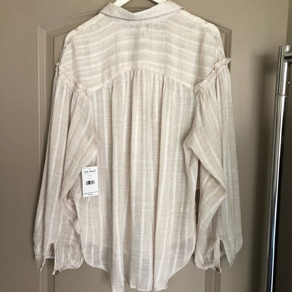 NWT Free People Headed To The Highlands Shirt - Picture 5 of 8